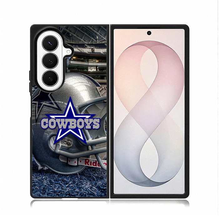 Dallas Cowboys Helmet Samsung Galaxy Z Fold 8 Ultra Case DC0428