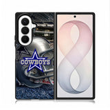 Dallas Cowboys Helmet Samsung Galaxy Z Fold 8 Ultra Case DC0428