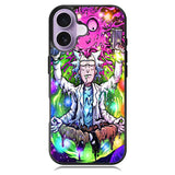 Rick E Morty Frases Case iPhone 16 Plus Case DC1580