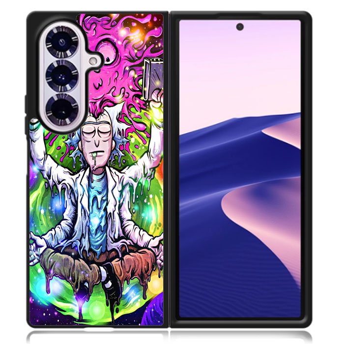 Rick E Morty Frases Case Samsung Galaxy Z Fold 7 Case DC1580