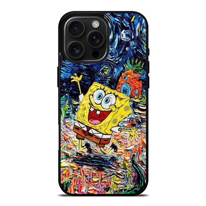 Spongebob Squarepants Art Case iPhone 16 Pro Max Case DC1721