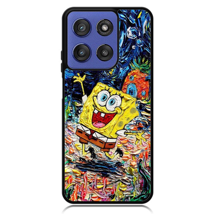 Spongebob Squarepants Art Case Motorola Moto G Stylus 5G 2025 DC1721