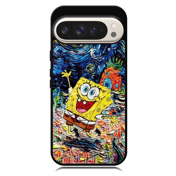 Spongebob Squarepants Art Case Google Pixel 10 | Google Pixel 10 Pro Case DC1721