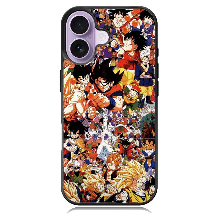 Dragon Ball Z iPhone 16 Plus Case DC0576