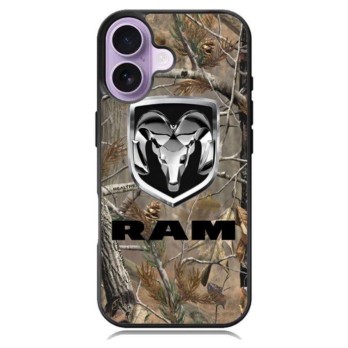 Dodge Ram Camo Case iPhone 16 Plus Case DC0538