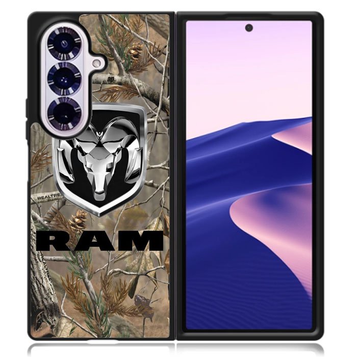 Dodge Ram Camo Case Samsung Galaxy Z Fold 7 Case DC0538