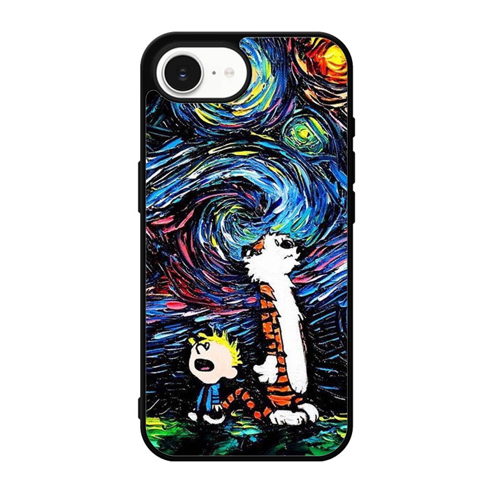 Calvin And Hobbes Art Starry Night iPhone 17e Case DC0281