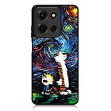 Calvin And Hobbes Art Starry Night Motorola Moto G Power 5G 2025 DC0281
