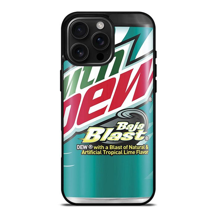 Mountain Dew Baja Blast Case iPhone 16 Pro Case DC1215