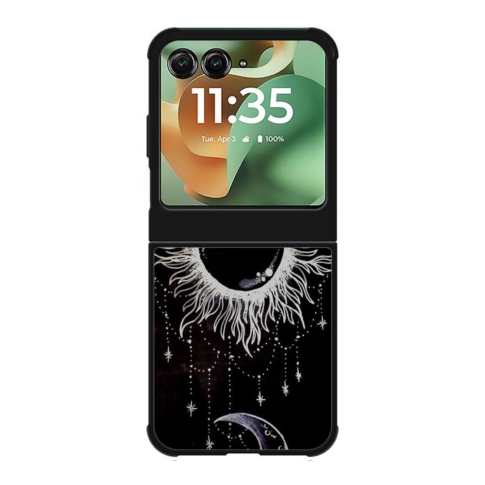 yin yang sun and moon Motorola Moto RAZR 2025 Case
