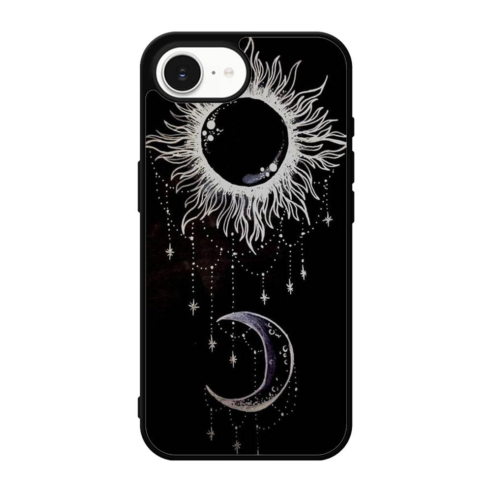 yin yang sun and moon iPhone 17e Case