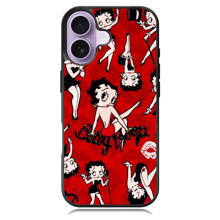 Betty Boop iPhone 16 Case DC0167