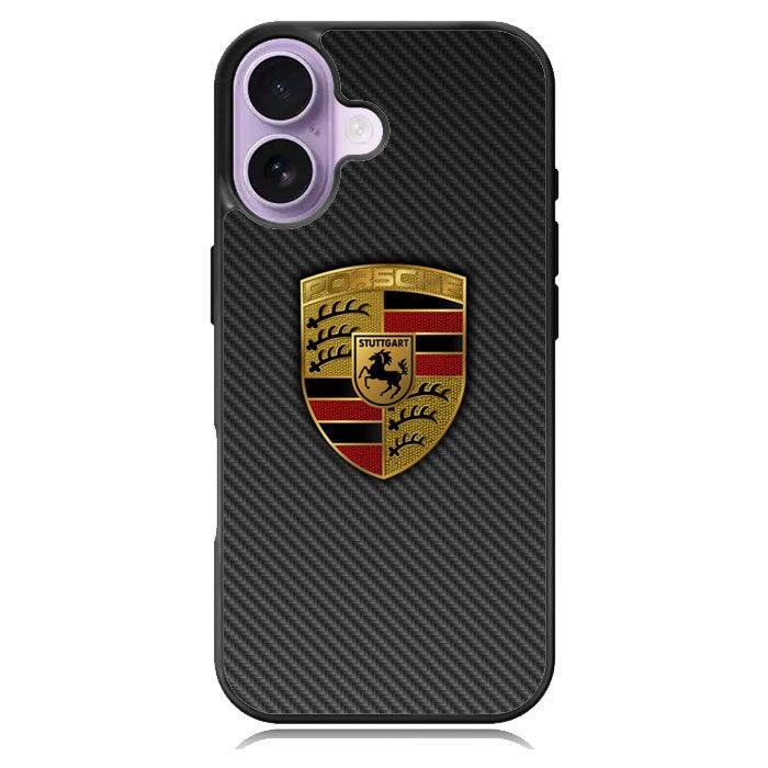 Porsche Badge Logo iPhone 16 Case DC1501