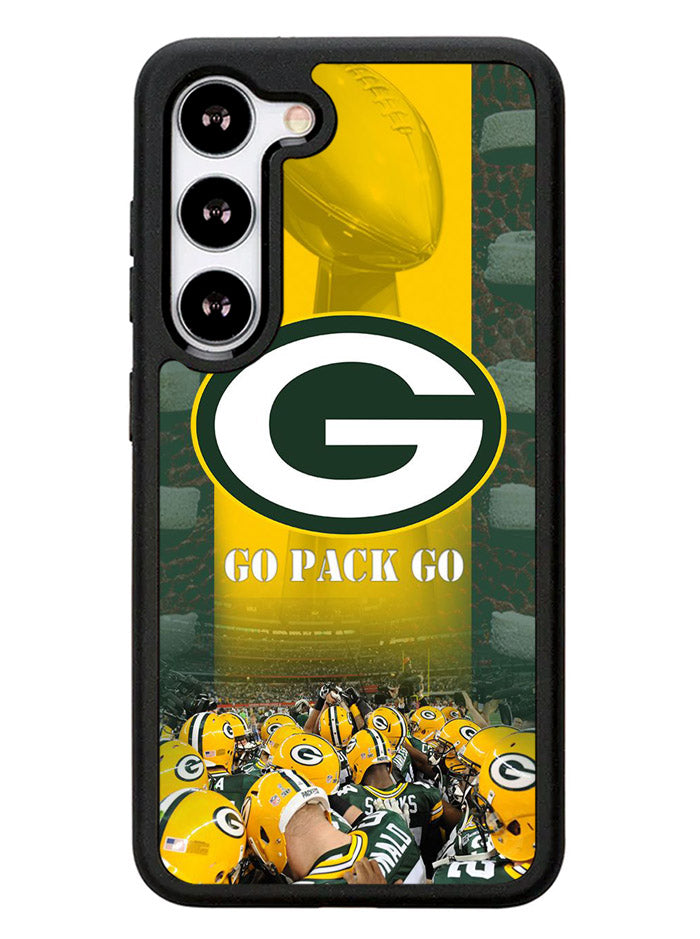 green bay packer wall border Samsung Galaxy S23 Plus 5G / Samsung Galaxy S23+ 5G Case