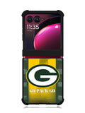 green bay packer wall border Motorola Moto Razr Plus 2023 , Moto Razr+ 2023 Case