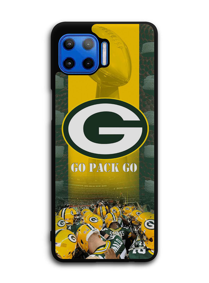 green bay packer wall border Motorola Moto One 5G Case , Moto One 5G UW Case , Moto G 5G Plus Case