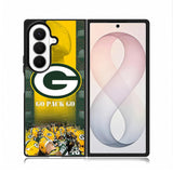 green bay packer wall border Samsung Galaxy Z Fold 8 Ultra Case