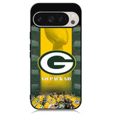 green bay packer wall border Google Pixel 9 | Pixel 9 Pro Case