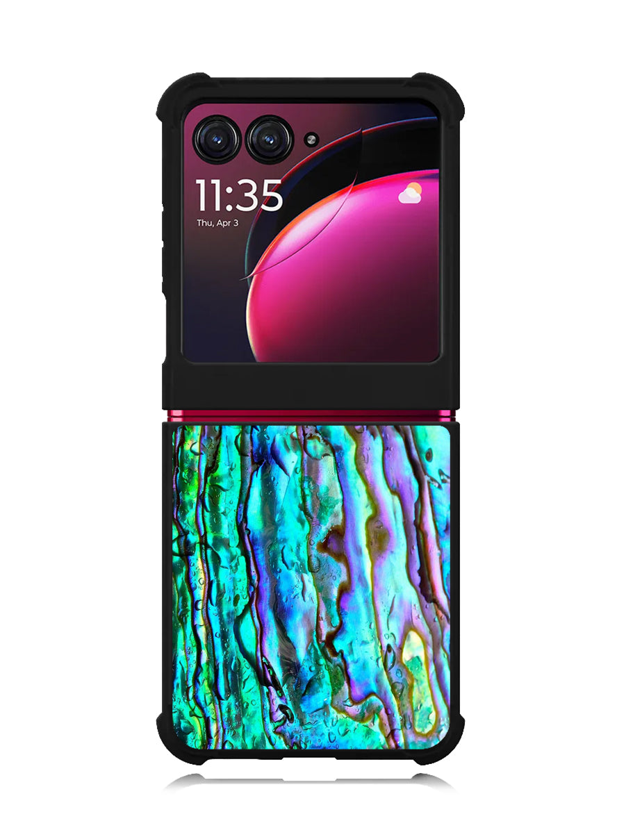 abalone shell 1st Motorola Moto Razr Plus 2023 , Moto Razr+ 2023 Case