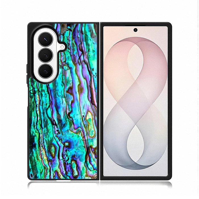 abalone shell 1st Samsung Galaxy Z Fold 8 Ultra Case