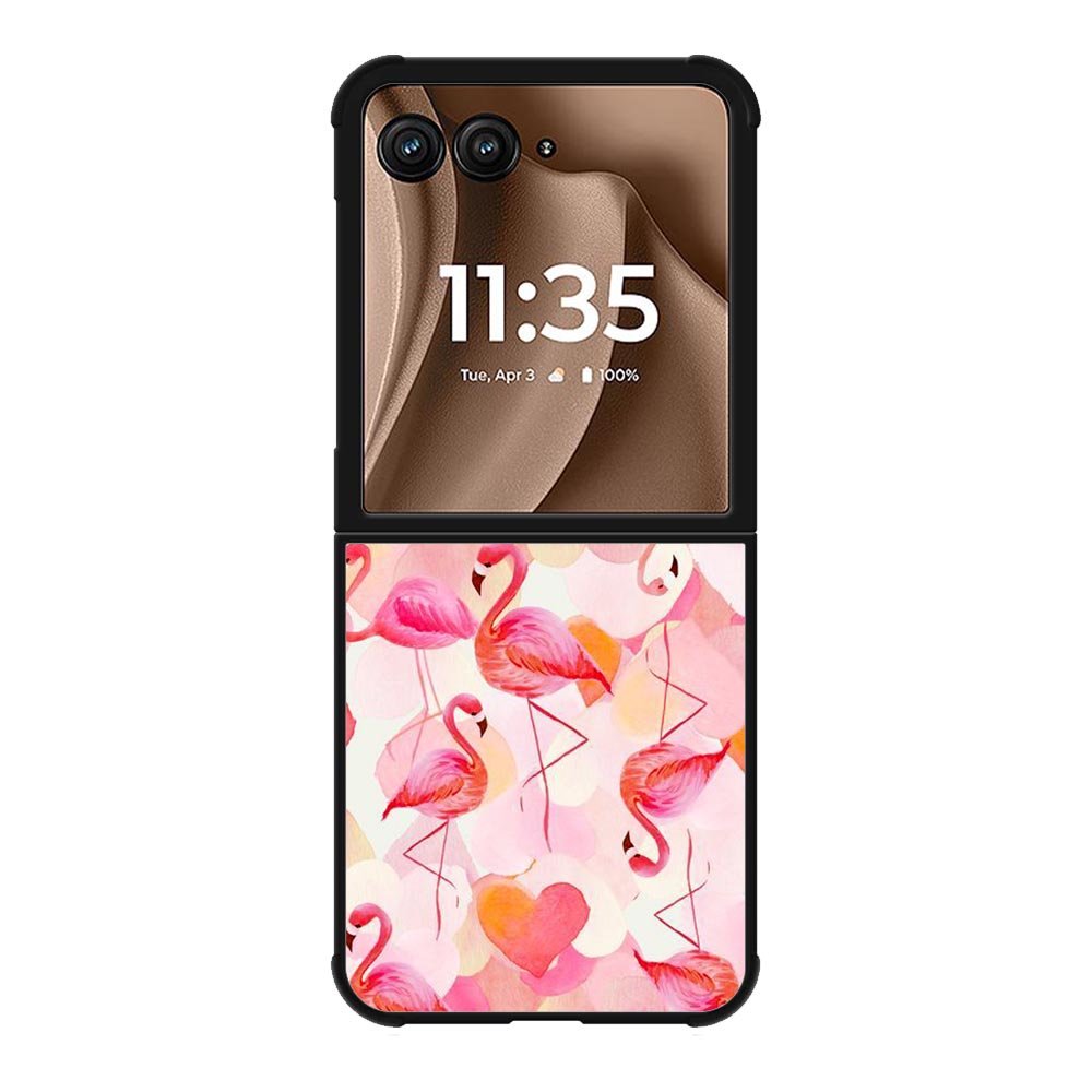 Flamingo Pink Motorola Moto RAZR Plus 2025 Case