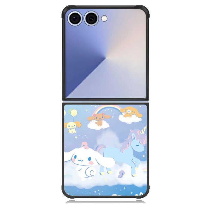 Cinnamorol Sanrio Unicorn Samsung Galaxy Z Flip 7 Case DC0356