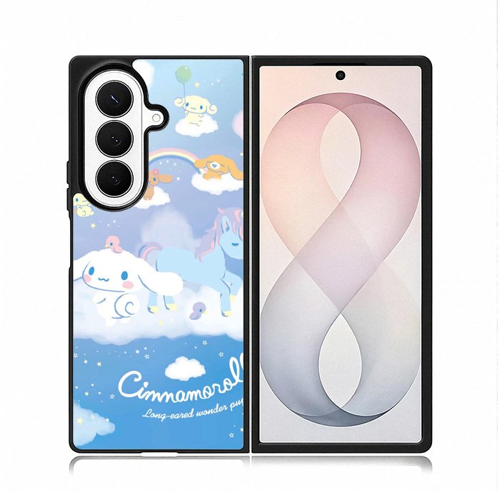 Cinnamorol Sanrio Unicorn Samsung Galaxy Z Fold 8 Ultra Case DC0356