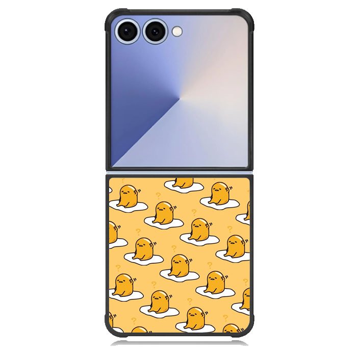 Gudetama Pattern Samsung Galaxy Z Flip 7 Case DC0748