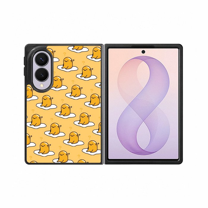 Gudetama Pattern Samsung Galaxy Z Fold 8 Case DC0748