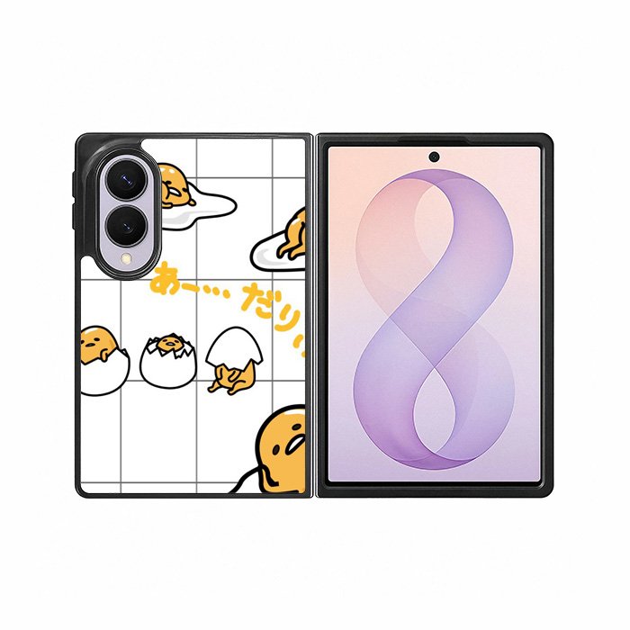 Gudetama Wallpaper Samsung Galaxy Z Fold 8 Case DC0750