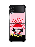 Mickey And Minnie Mouse Rain Love Samsung Galaxy Z Flip 4 5G 2022 Case