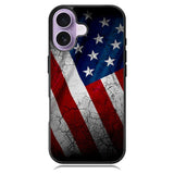 American Flag iPhone 16 Case DC0066