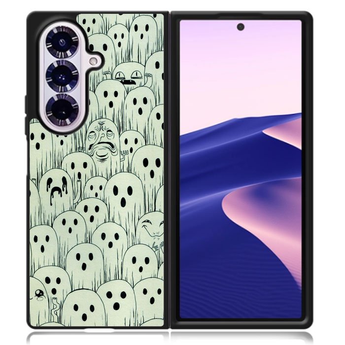 Cute Ghosts Samsung Galaxy Z Fold 7 Case DC0417