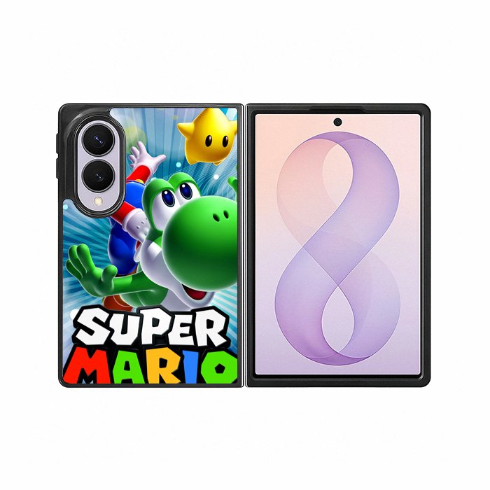super mario 1st Samsung Galaxy Z Fold 8 Case