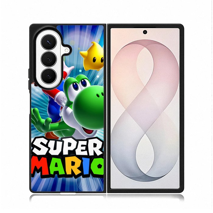 super mario 1st Samsung Galaxy Z Fold 8 Ultra Case