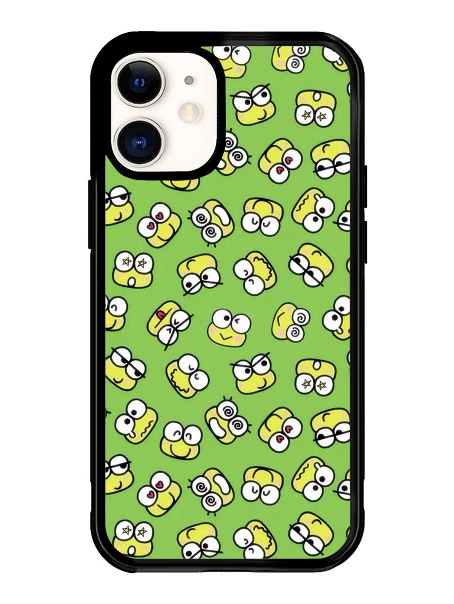 Keroppi Frog Pattern iPhone 12 Case