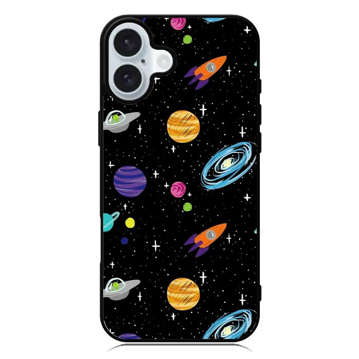 Planet Eliens iPhone 16 Plus Case