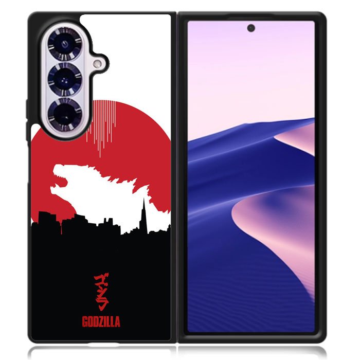 Godzilla Japan Samsung Galaxy Z Fold 7 Case DC0700