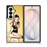 Ariana Grande Gold Case Samsung Galaxy Z Fold 8 Ultra Case DC0087