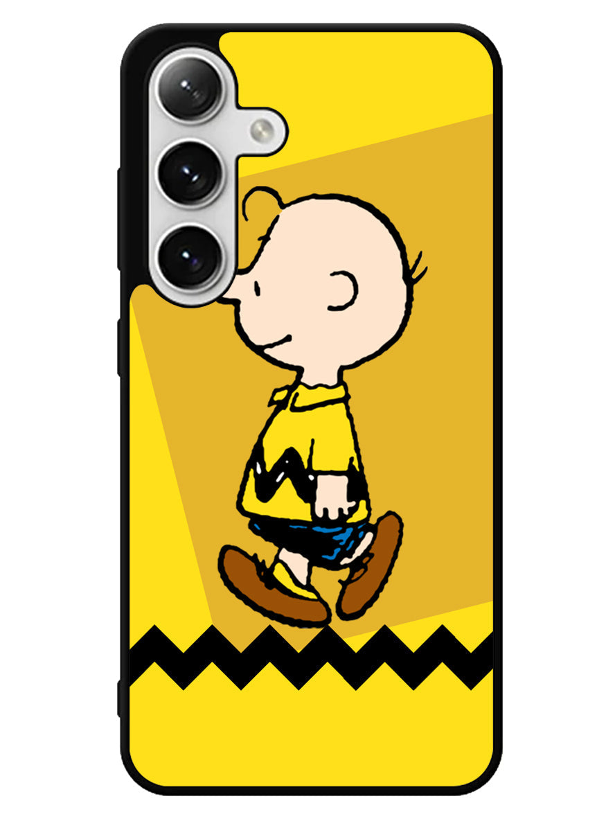 charlie brown simple Samsung Galaxy S25 5G Case