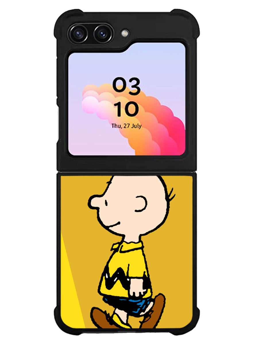 charlie brown simple Samsung Galaxy Z Flip 5 5G 2023 Case