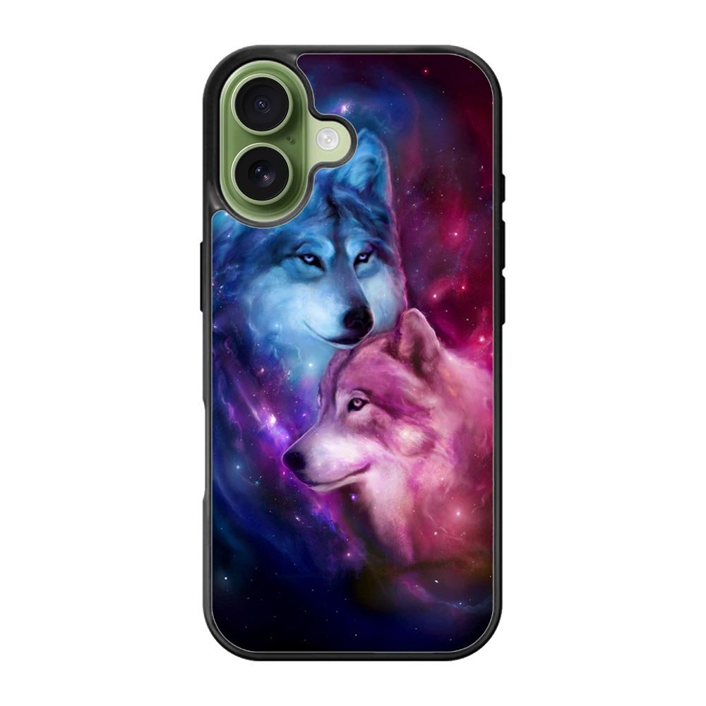 Wolf Painting iPhone 17 Case