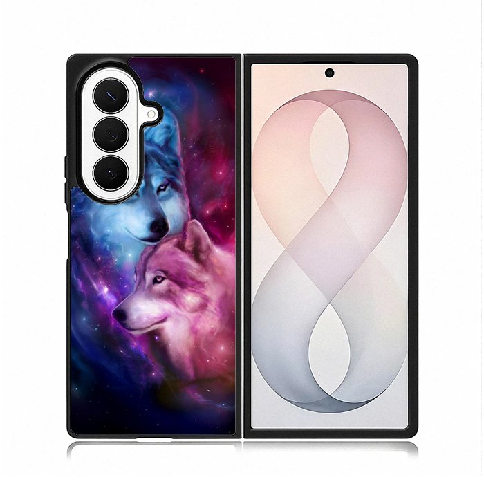 Wolf Painting Samsung Galaxy Z Fold 8 Ultra Case