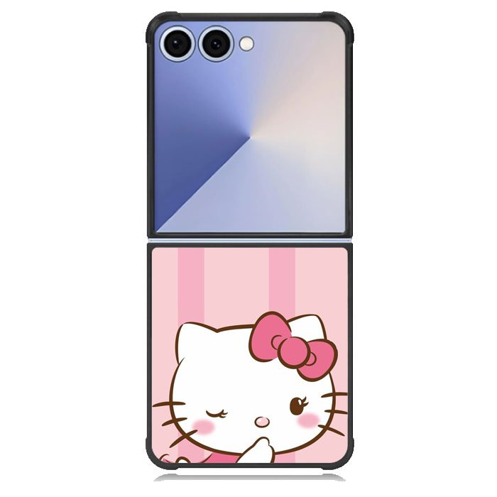 Hello Kitty Cute Pink Samsung Galaxy Z Flip 7 Case DC0834
