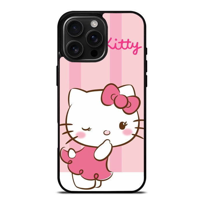 Hello Kitty Cute Pink iPhone 16 Pro Case DC0834