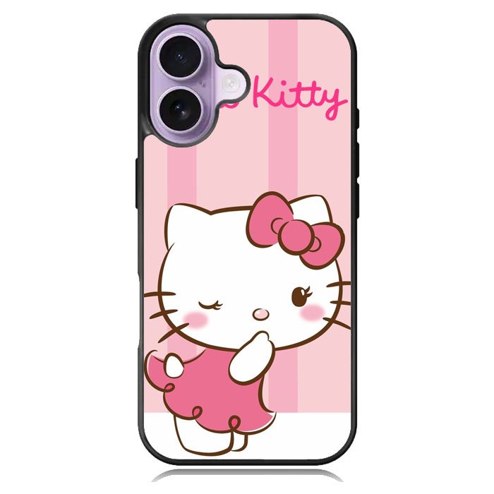 Hello Kitty Cute Pink iPhone 16 Case DC0834
