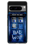 Doctor Who TARDIS Bad Wolf Blue Google Pixel 8 Pro Case