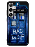 Doctor Who TARDIS Bad Wolf Blue Samsung Galaxy S24 5G Case