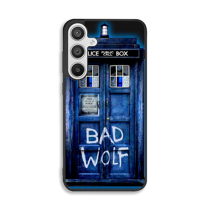 Doctor Who TARDIS Bad Wolf Blue Samsung Galaxy A26 Case DC4674