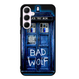Doctor Who Tardis Bad Wolf Blue Samsung Galaxy A25 5G Case DC0532